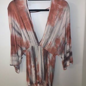 Tie dye romper
